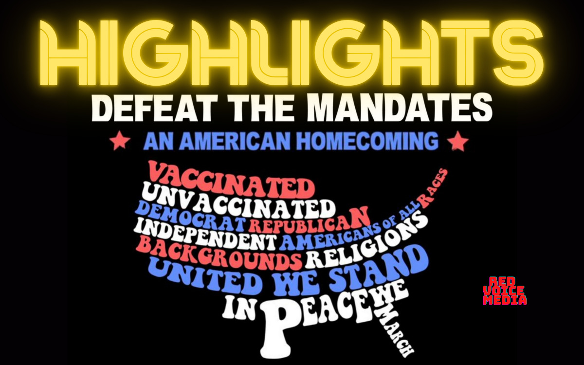 Thousands Gather in Washington D.C. To Protest Jab Mandates [HIGHLIGHT VIDEOS]