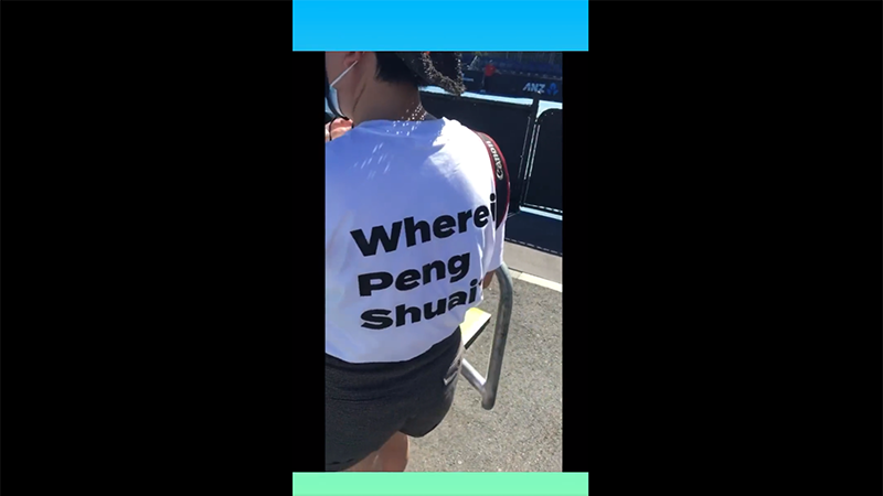 Tennis Fans At Australian Open Ordered To Remove Anti-China Shirts, Hand Over Signs