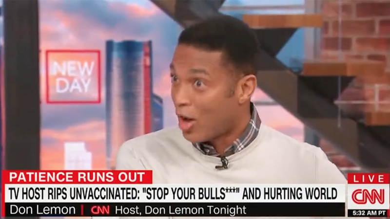 Video: CNN’s Lemon Says Unvaccinated “Idiots” Like Novak Djokovic Shouldn’t Be Part Of “Polite Society”
