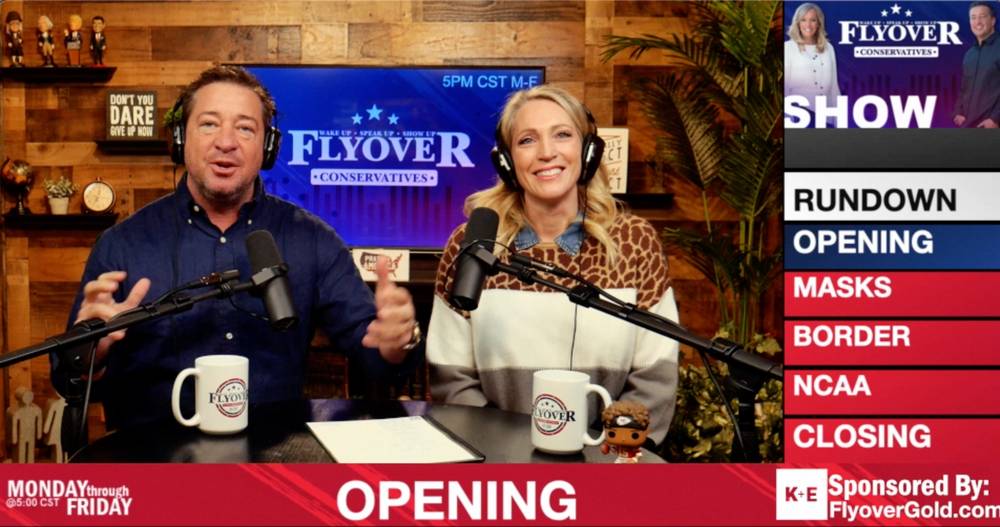 Masks, Border, NCAA | The Flyover Conservatives Show