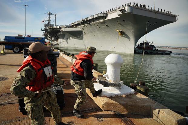 US Carrier to Lead NATO Exercise amid Ukraine Invasion Fears | Military.com