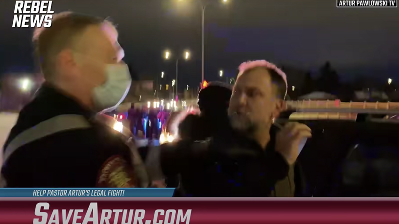 Video: Pastor Artur Pawlowski Arrested AGAIN For Violating Draconian COVID Rules