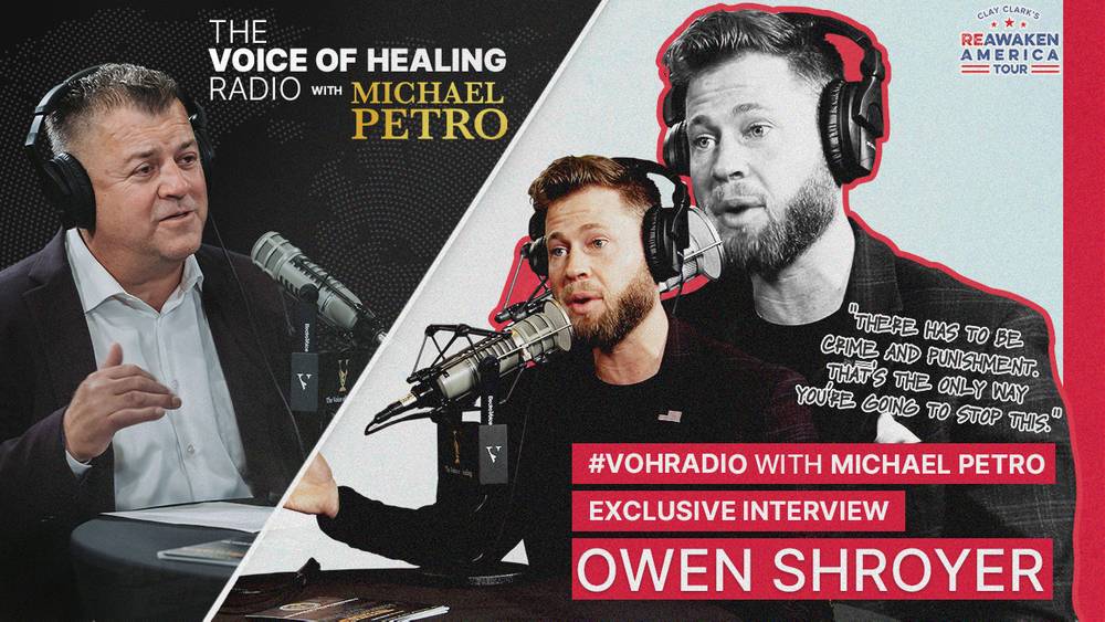 Owen Shroyer and Pastor Michael Petro | ReAwaken America Tour - Dallas, Texas