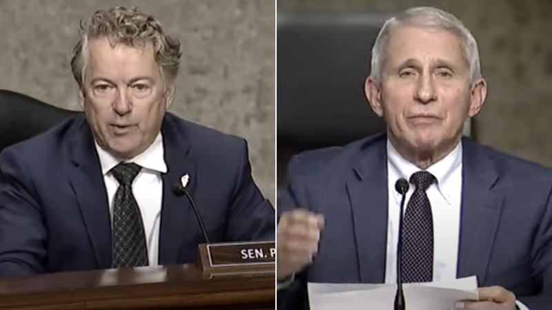 Sen. Rand Paul Confronts Fauci Over ‘Takedown’ of Epidemiologists Who Challenged COVID Narrative