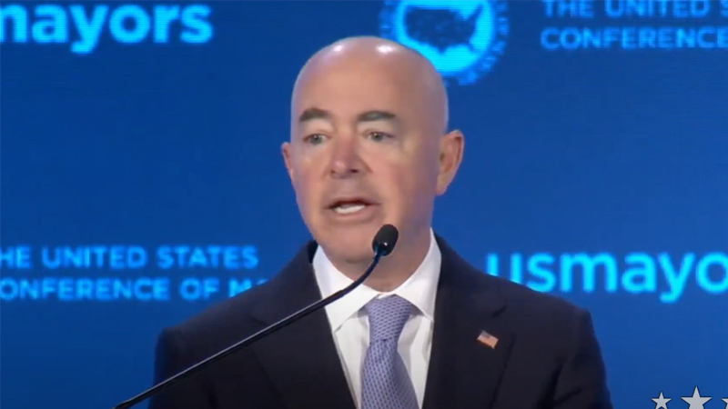 DHS Secretary Brags US Now a Sanctuary Country at National Mayor’s Conference