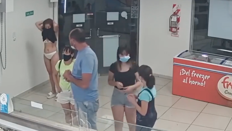 Wild Video: Woman Strips Dress to Use It as Face Mask – NewsWars