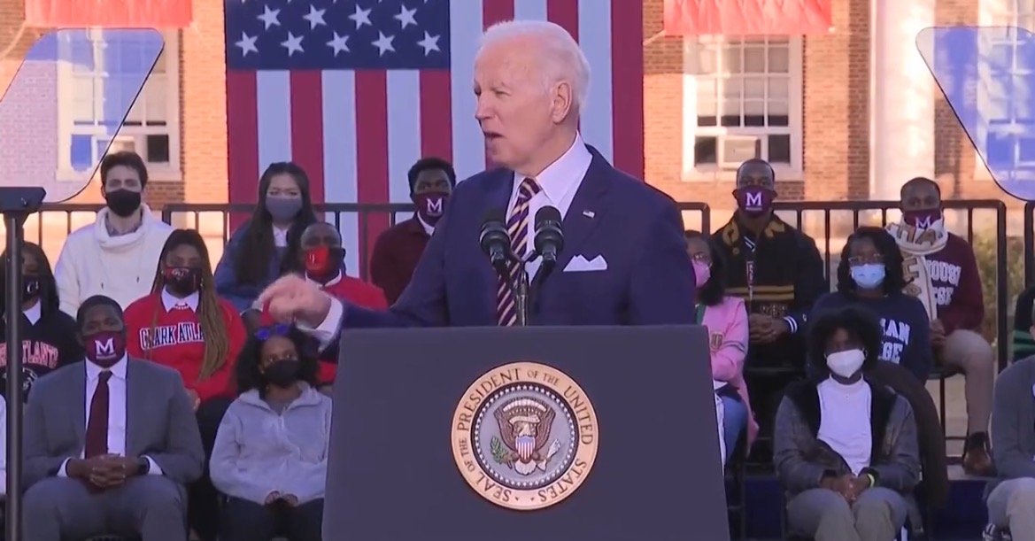 Joe Biden Falsely Claims He Got Arrested Marching in the Civil Rights Movement (VIDEO)