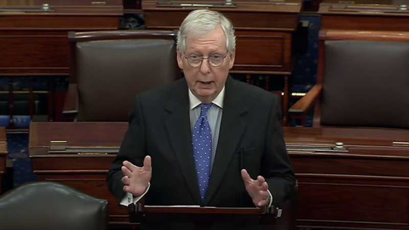 ‘Profoundly, Profoundly Unpresidential’: Sen. McConnell Slams Biden For Calling GOP ‘Domestic Enemies’