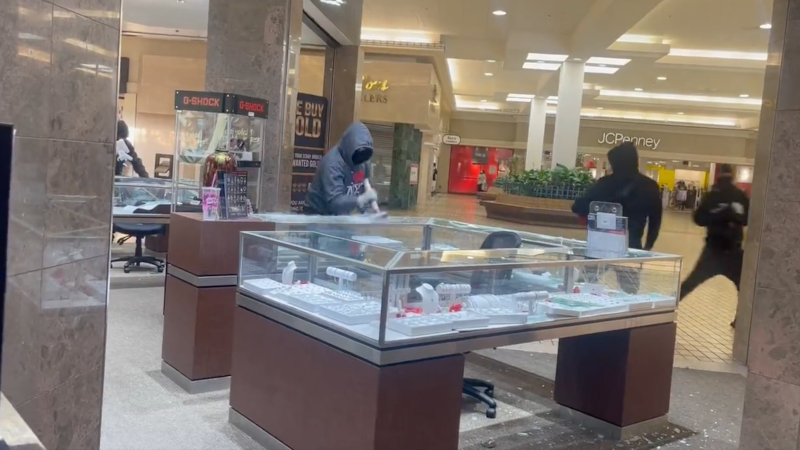 Shock Video: Mob of Thieves Ransack Jewelry Store – NewsWars