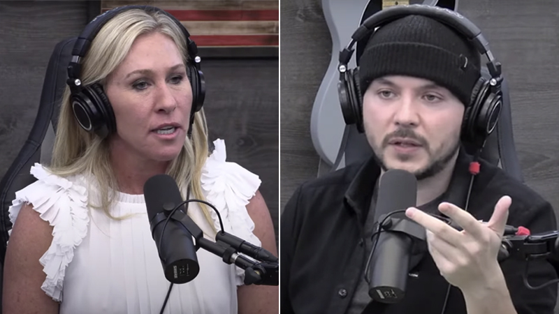 Marjorie Taylor Greene & Tim Pool Say Alex Jones More Credible Than Media