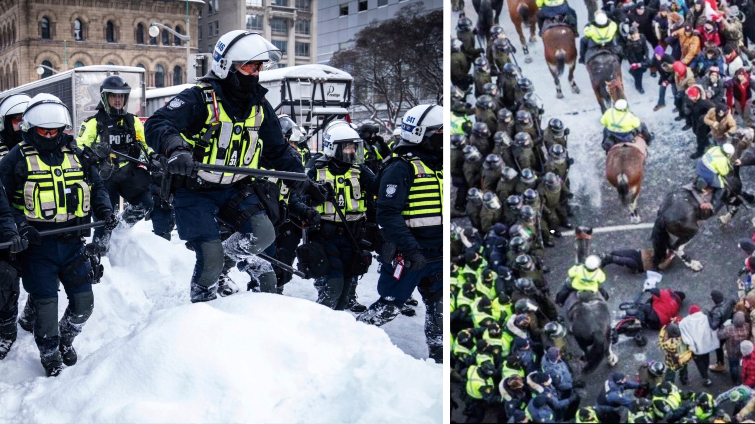 ‘Remember This Image. Remember What Trudeau Did To Canada.’ Police Treatment Of Freedom Convoy Shocks The World.  | Harbingers Daily