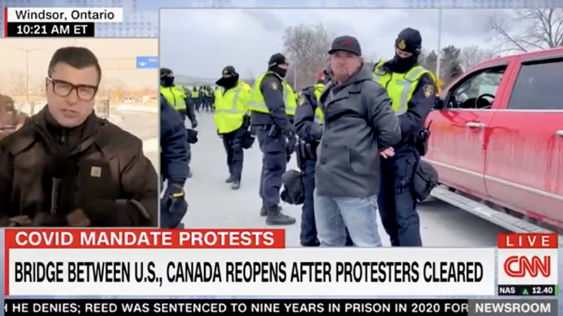 ‘Freedom, Whatever That Means’: CNN Demonizes Truckers For Standing Up Against Vaccine Mandates
