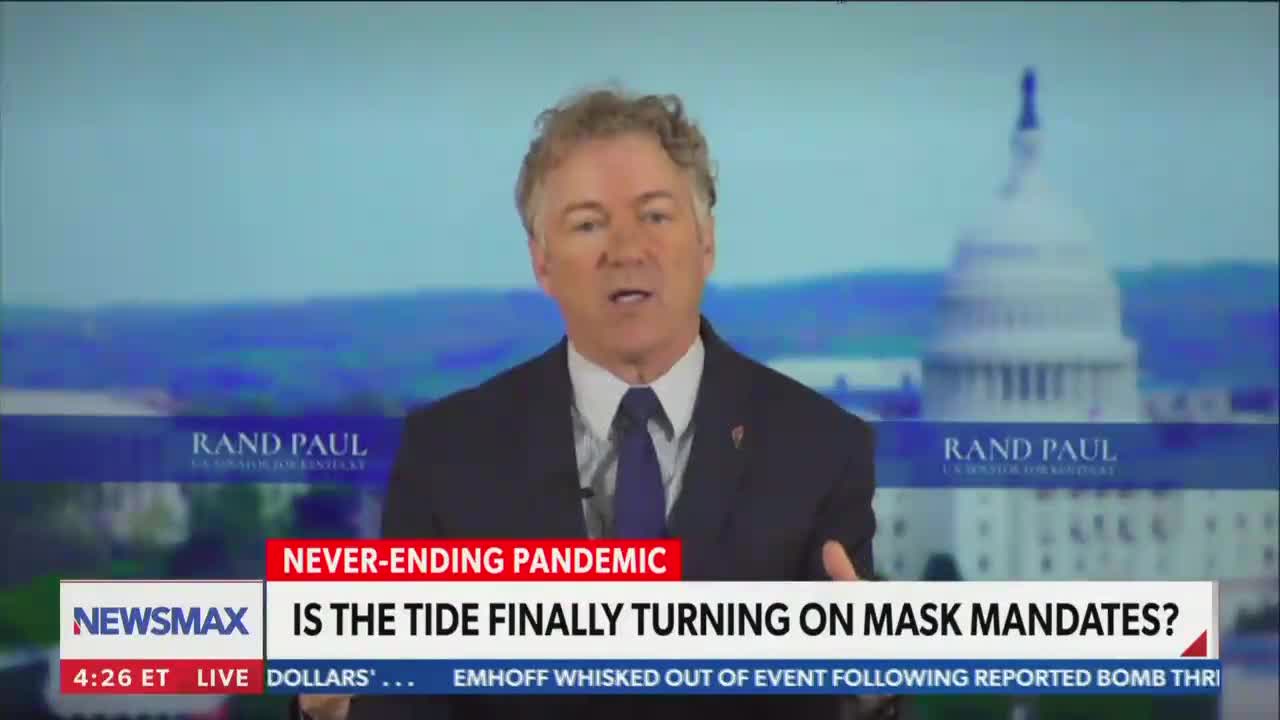 Rand Paul Drags Politicized COVID