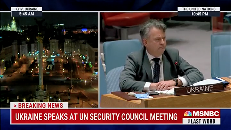 Video: Ukrainian Ambassador Demands To Know How Russia Is Still Allowed UN Seat As It Drops Bombs