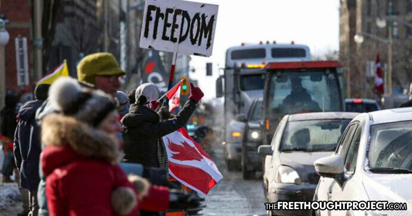 'Freedom Convoy' Protests Are Spreading Throughout World As Truckers Lead The Fight Against Mandates