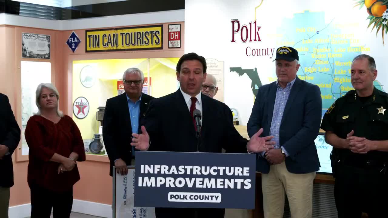 DeSantis says the