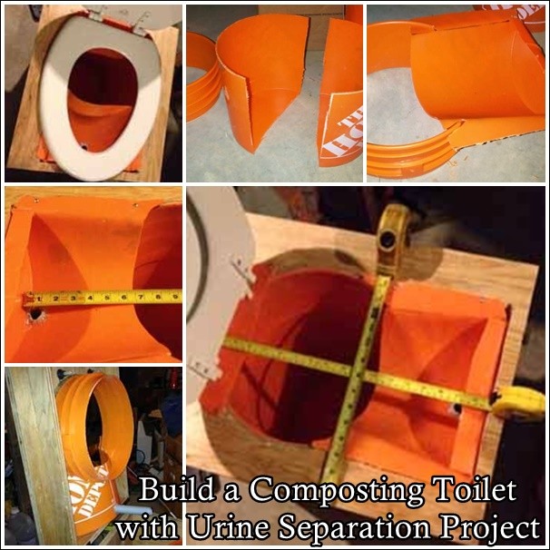 Build a Composting Toilet with Urine Separation Project - The Homestead Survival