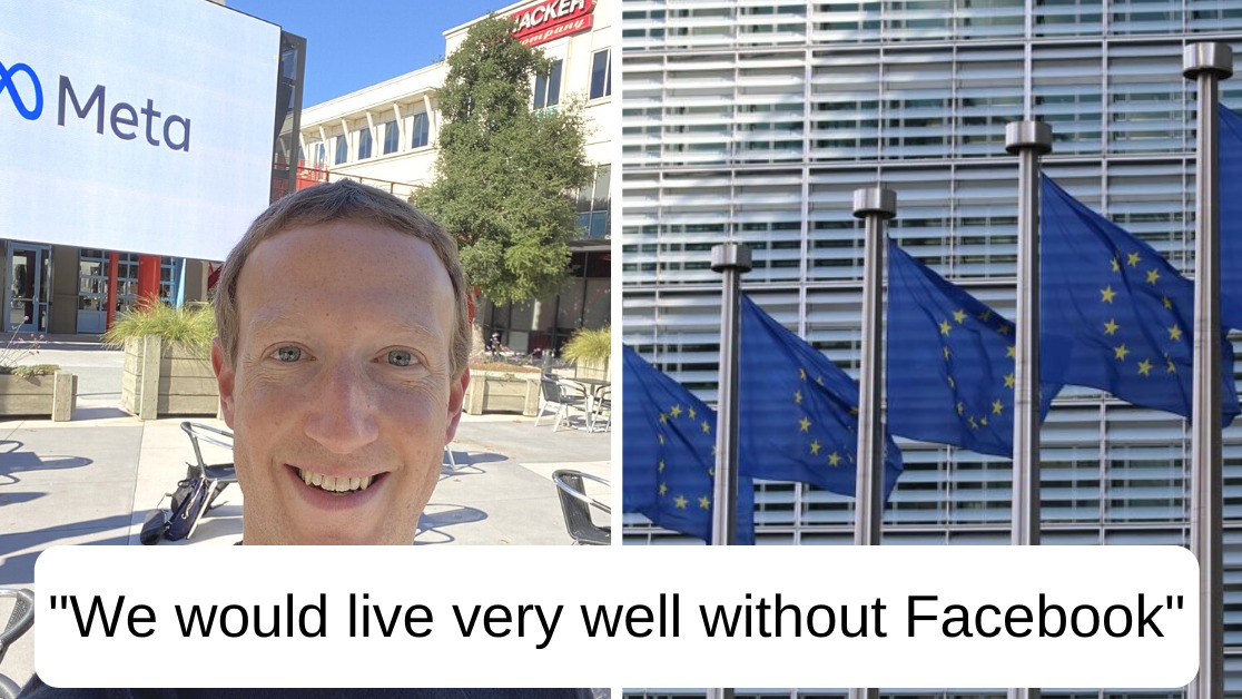 EU Leaders Call Zuckerberg's Bluff To Shutter Facebook In Europe
