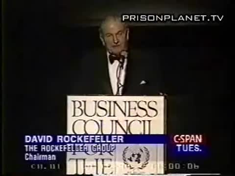 David Rockefeller Speaks About Population Control