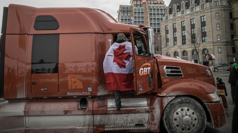 Canadian Truckers Could Soon Get First Victory With Lifting Of Alberta Covid Mandates
