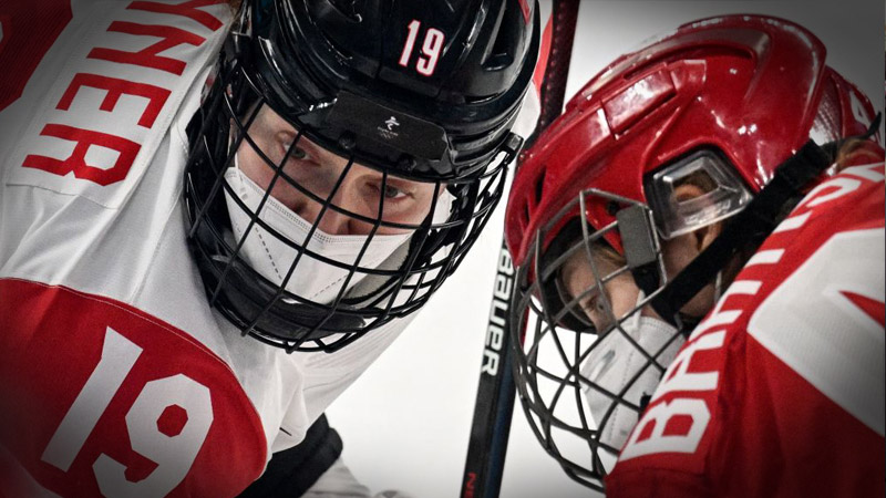 Clown Olympics: Canadian Hockey Team Wears Masks For Entire Game