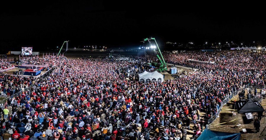 President Trump’s PAC Announces Record-Breaking Fundraising: $122M Cash On Hand, $51M Raised In 2021 - Trump Bashes Dishonest Fake News Media For Their Silence