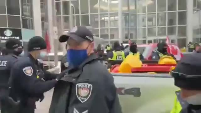 WAR CRIMES in Canada by Police STILL STEALING Fuel Cans