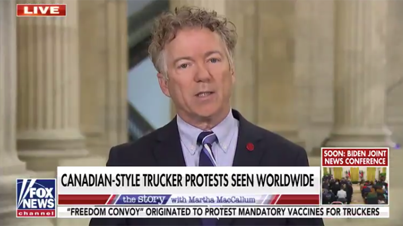 Rand Paul: Dems Have “Overplayed Their Hand” With ‘Stupid Theater’ COVID Mandates