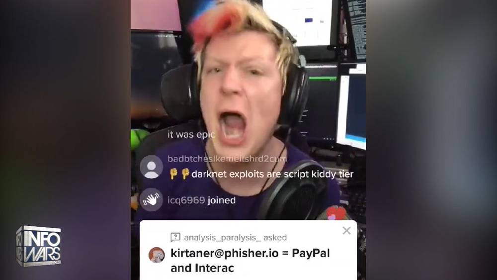 Alleged GiveSendGo Hacker Appears To Have Mental Breakdown During Livestream