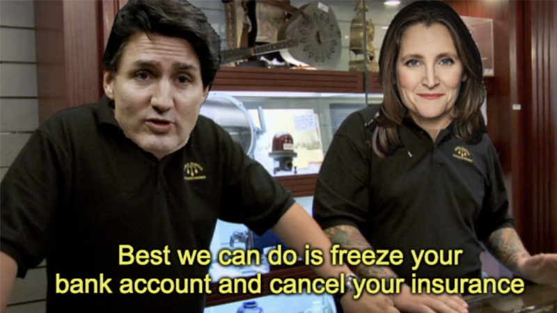 Trudeau Widely Mocked With Dank Memes After Declaring Martial Law Against Peaceful Freedom Convoy