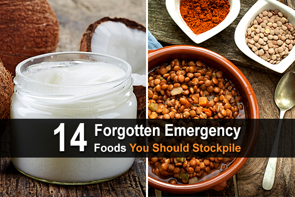14 Forgotten Emergency Foods to Stockpile - Homestead Survival Site