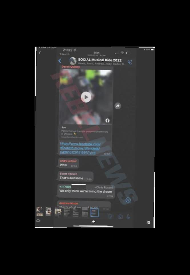 LEAKED MESSAGES Show the Contempt Ottawa Police Have For Protesters