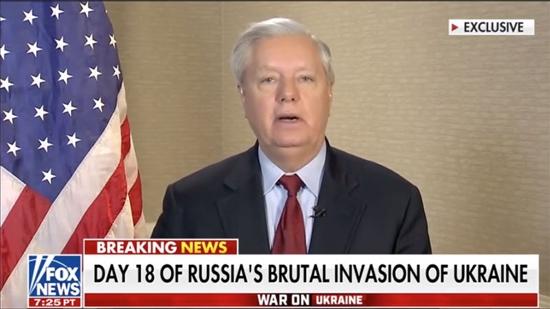 Lindsey Graham AGAIN Calls For Putin’s Assassination