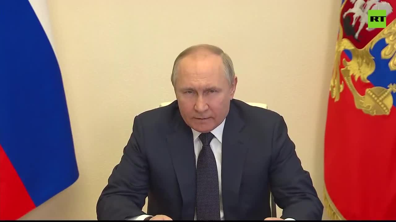Putin says the Pentagon was “creating components for biological weapons” on Russia’s border