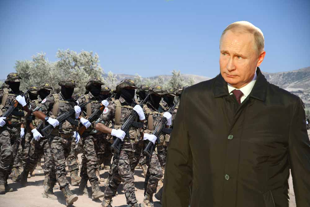 Putin preparing to recruit over 16,000 Syrian fighters to join invasion of Ukraine