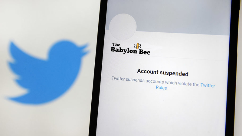 Twitter Now Suspends Babylon Bee Editor Following  ‘Joke’ About Satire Site Being Suspended