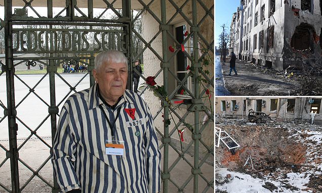 Holocaust survivor is killed by Russian shelling in Ukraine | Daily Mail Online