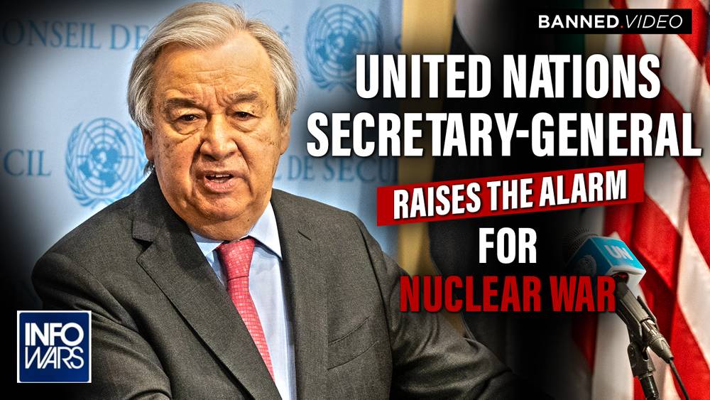 VIDEO: UN Secretary-General Raises The Alarm For Nuclear War, 