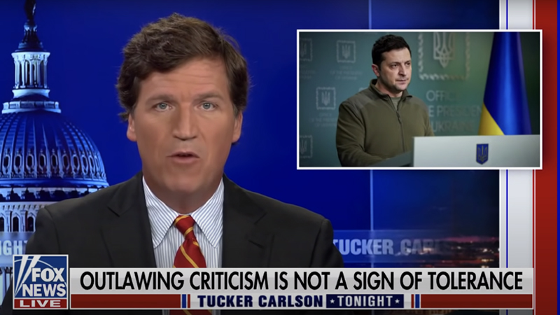 Tucker Carlson: Our Leaders Lying About Ukraine’s Corruption and Authoritarianism
