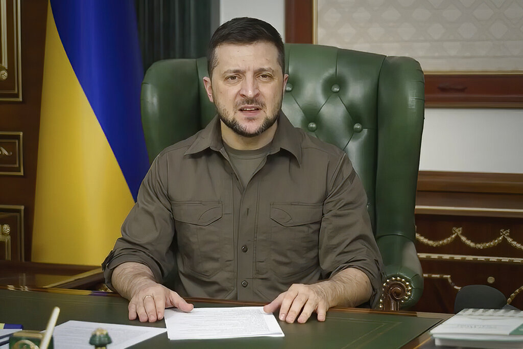 Zelensky claims any deal with Russia must be confirmed by referendum even as war rages