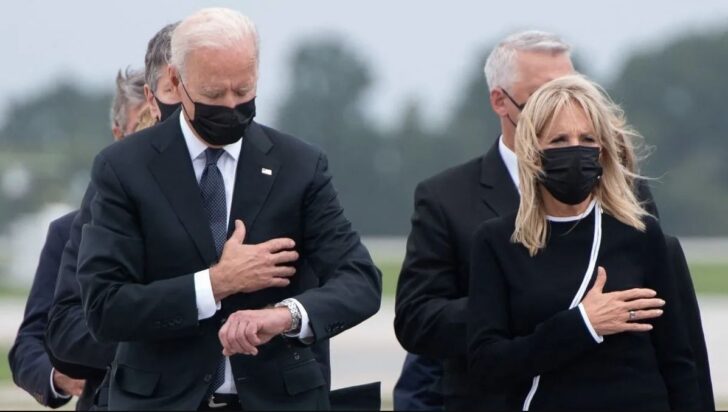 Mom Of Marine Killed In Afghanistan Loses It On Biden