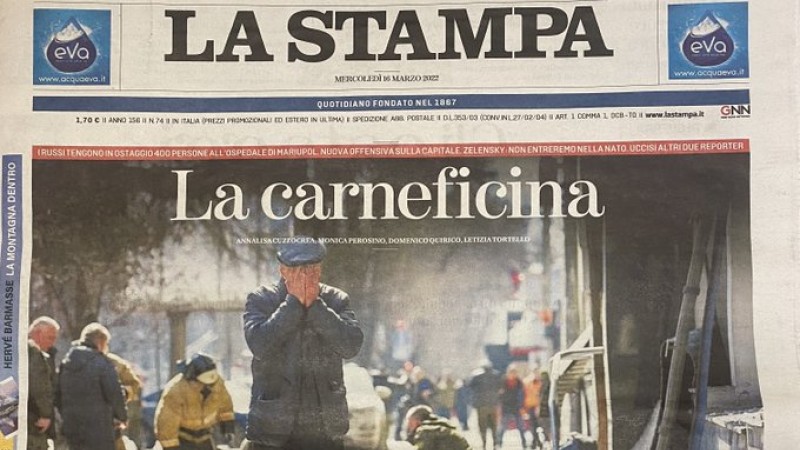 Italian Newspaper Denies ‘Disinformation’ Despite Publishing Completely Misleading Front Page Photo