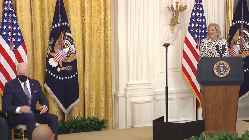 Video: Jill Biden Introduces Kamala Harris As “The President Of The United States”