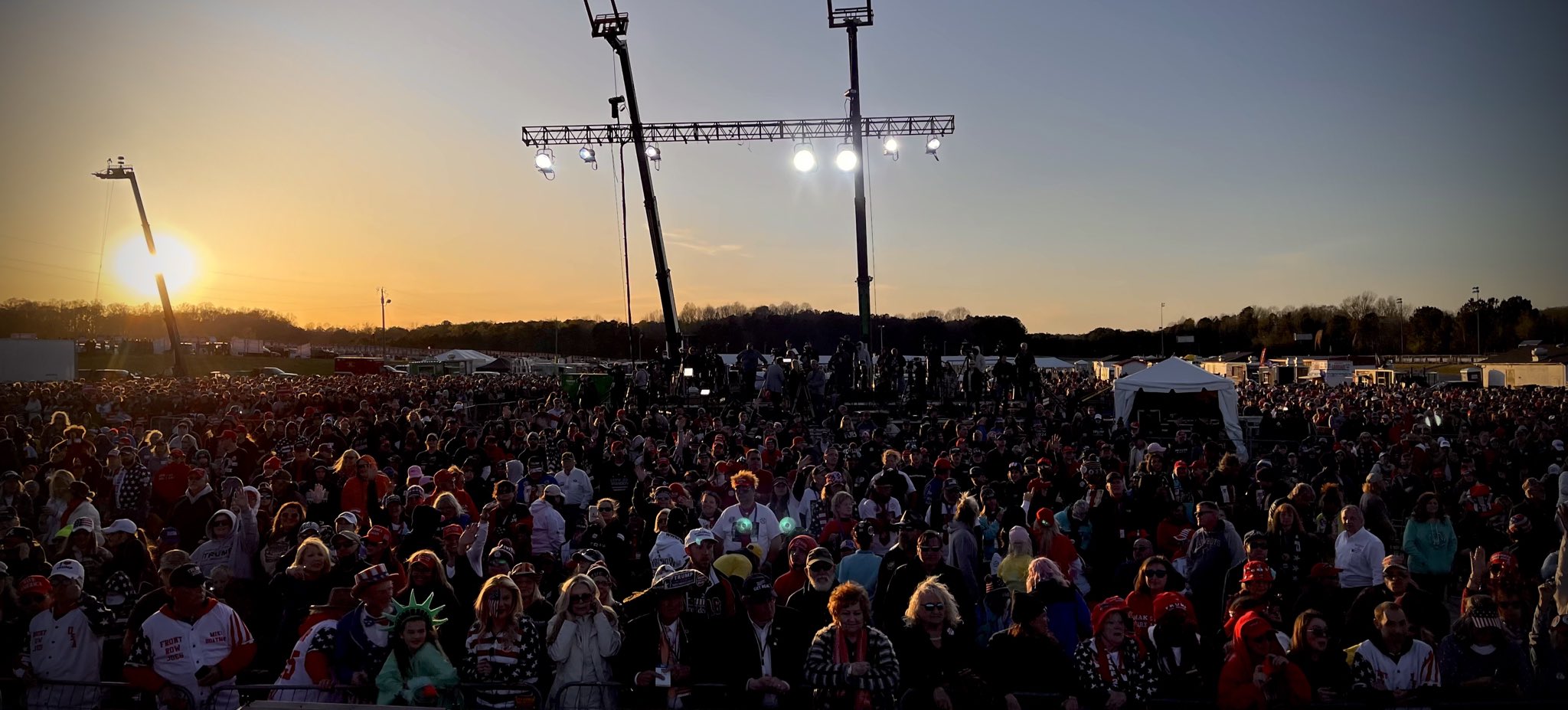Liberals Ignore Facts and Claim President Trump's Rally in Georgia Was a Fraction of Its Actual Size