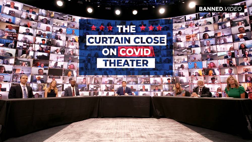 Gov. DeSantis Leads Panel To Close The Curtain On COVID Tyranny