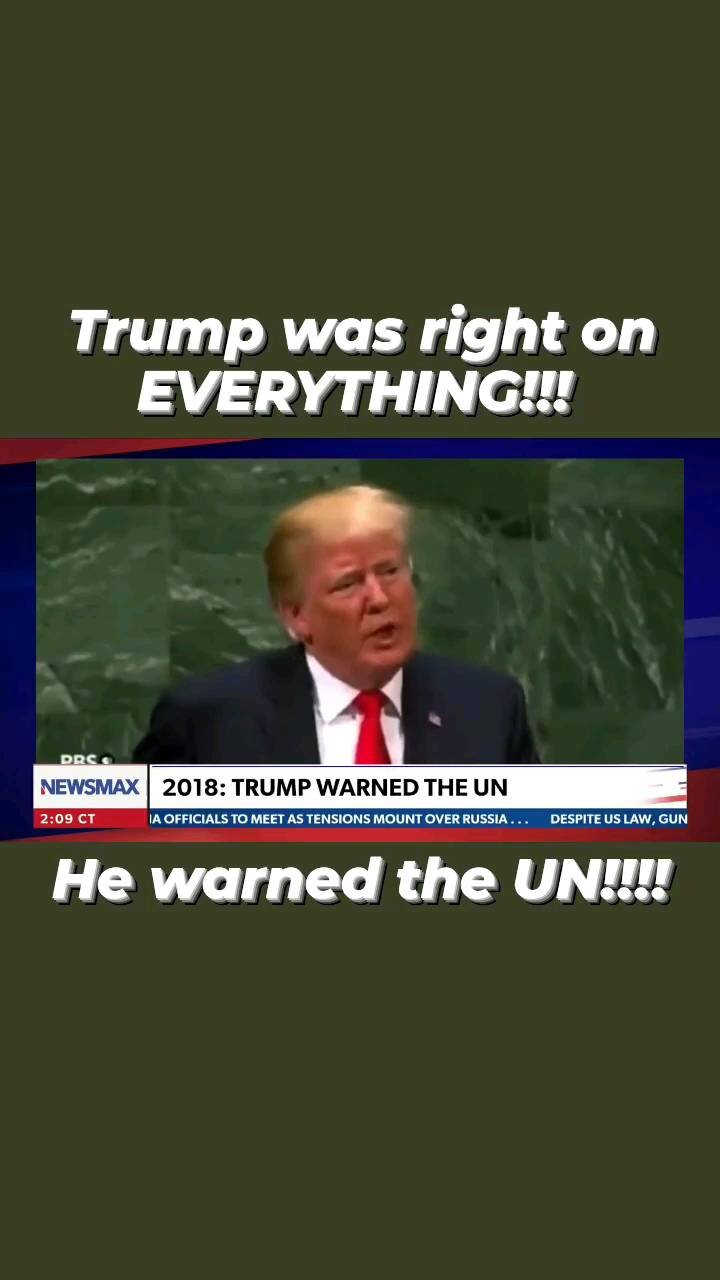 Trump was right on EVERYTHING