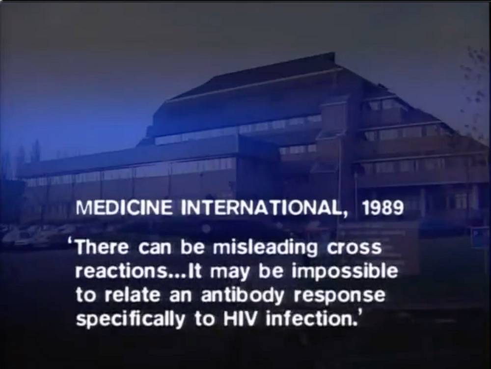 Never broadcast Channel 4 News report from 1998 challenges existence of HIV 'virus' and highlights anomalies between different HIV test kits. SOUND FAMILIAR??