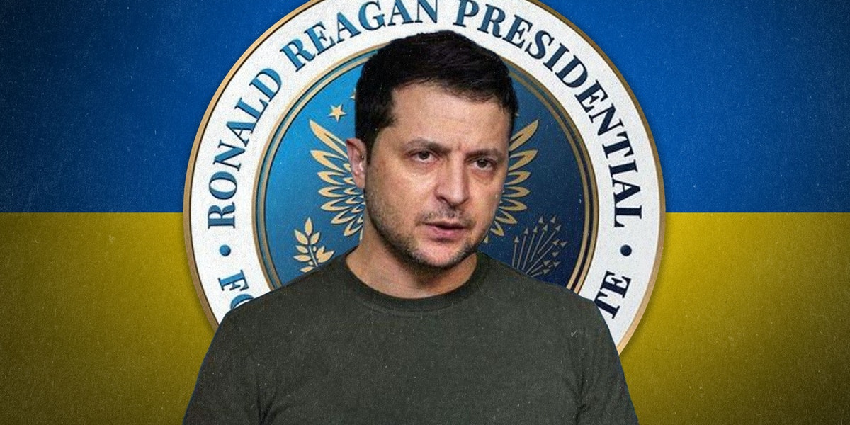 Douglas Andrews: Zelensky Wins Ronald Reagan Freedom Award | The Patriot Post