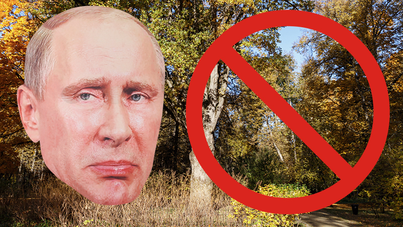 WAR OVER? Russia Banned From International TREE Of The Year Contest