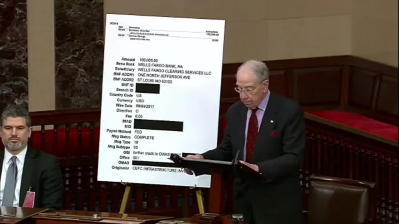 Biden Crime Family's Financial Ties To The Chinese Communist Party Read Into Congressional Record [VIDEO]